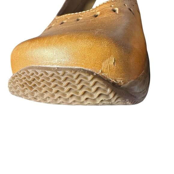 Vintage Y2K Steve Madden Jazmine Brown Leather Chunky Mary Jane Shoe Sz 7.5 B - Picture 8 of 16